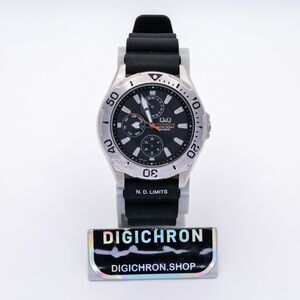 Citizen Q&Q Solarmate 8T37 Japan import 42mm Chronograph